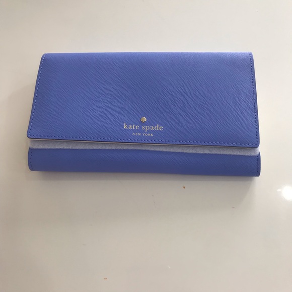 Kate spade ♠️,pobenix delphiniums,WLRU2237,wallet - Picture 8 of 8